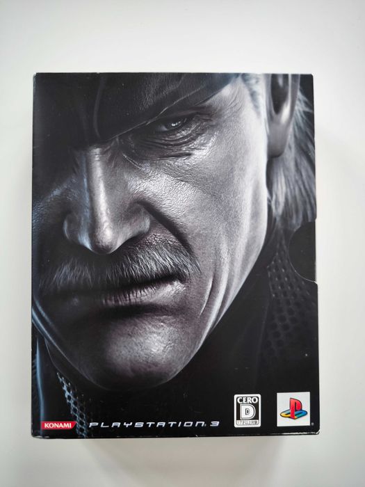 Metal Gear Solid 4: Guns Of The Patriots Japanese Special Edition Steelbook MGS PlayStation 3 Минт Mint Рядко