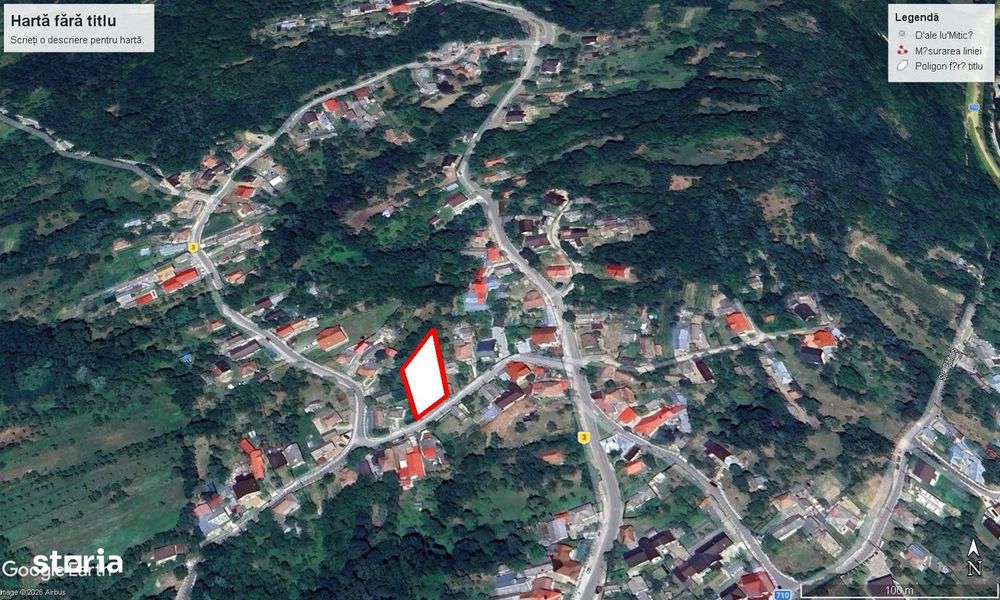 Proprietar Teren intravilan Pucioasa 1086mp