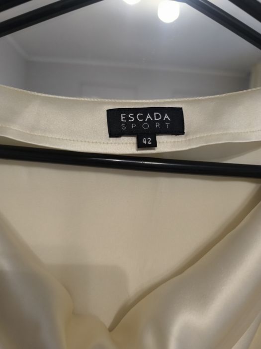 Топ шёлк Escada sport. Платье Zara