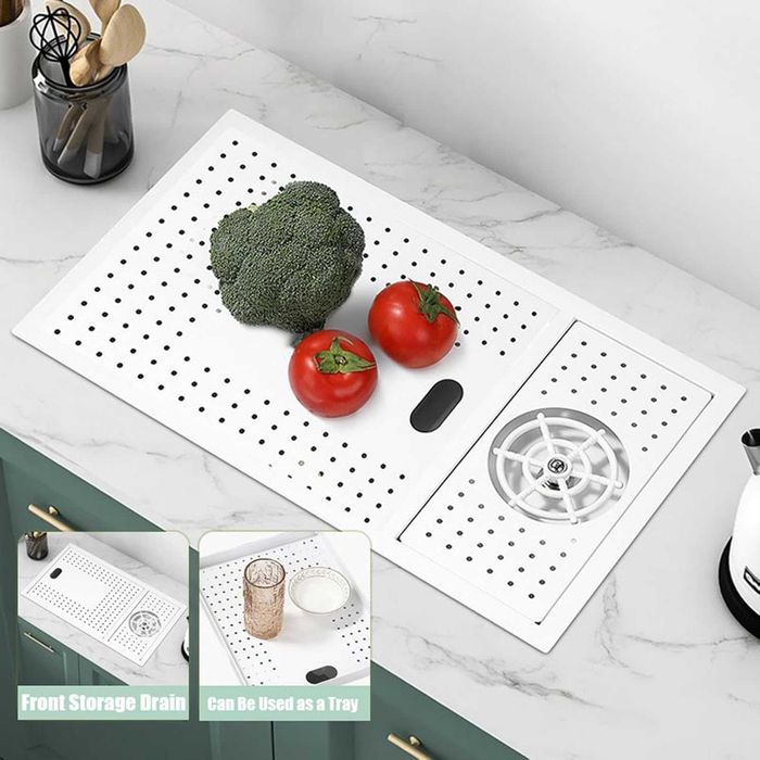 Мини мултифункционална кухненска мивка с капак