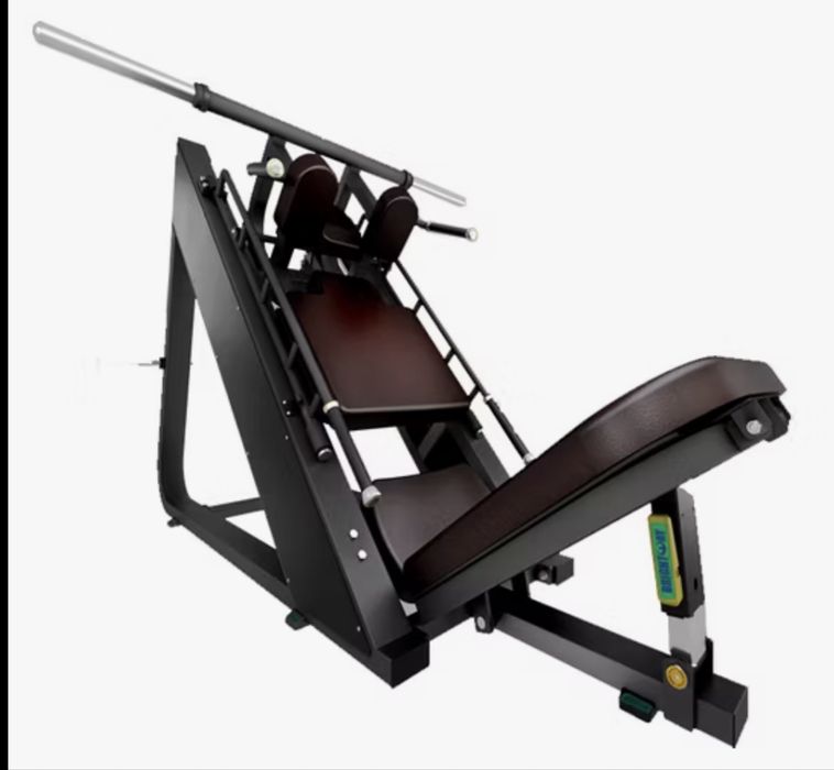 Тренажёр для жима ногами и приседаний Гак машина Тренажер хак Професс