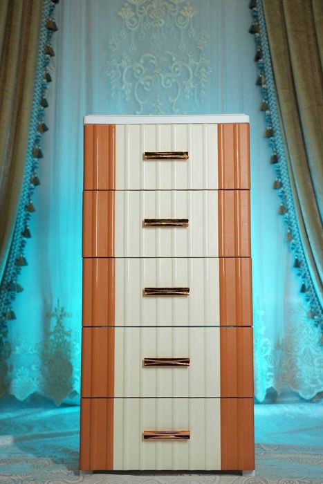 Пластиковый комод с 5 вместительными ящиками