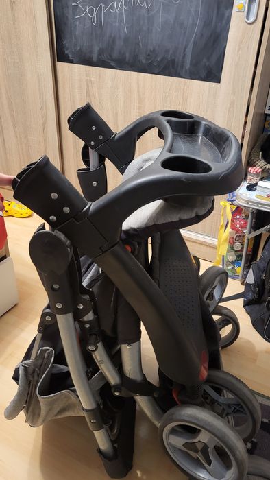 Детска количка Wunderkid Star, Реверсивна дръжка, Калъф за крачета