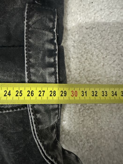 Pantalonii cargo Bershka acid wash - mult baggy