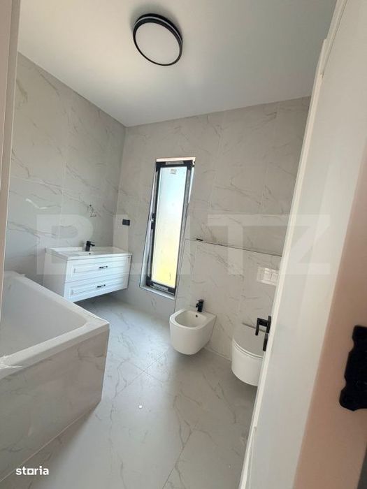 Casa noua de vanzare, finisata la cheie, teren 540 mp, 157 mp - Sanpet