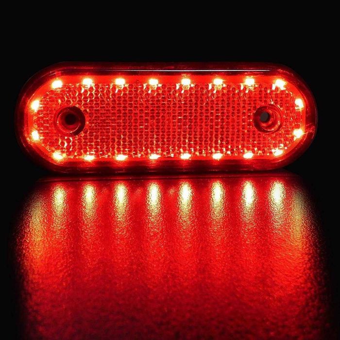 LED Диоден Габарит Със Стойка Маркер Токос  20 Диода 12V-24V