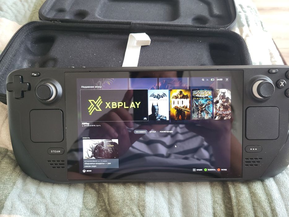 Steam deck обмен на macbook m1, m2