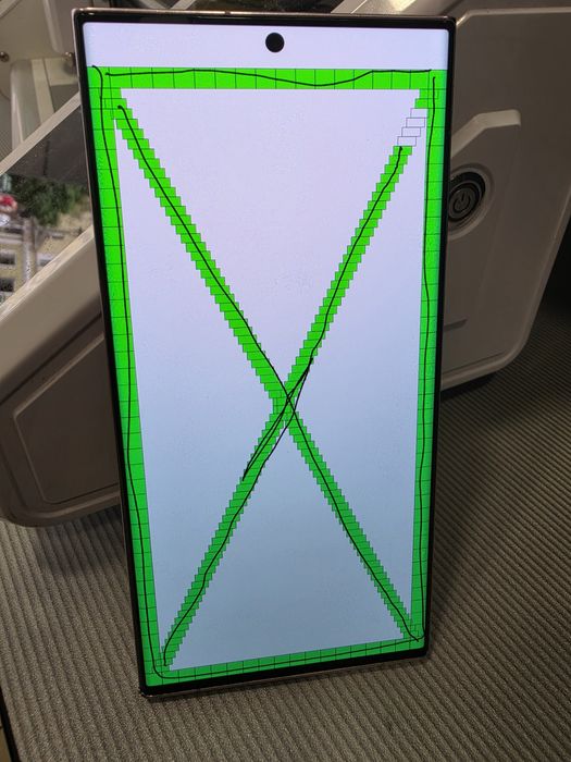 Оригинален дисплей за Samsung S23 Ultra с рамка