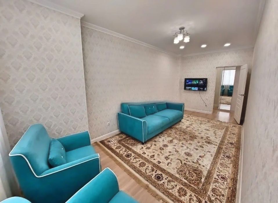 Abyroy ЖК 16 мкр 44 дом Smart-Wifi 2-двухкомнатная