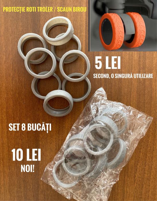 Protectie roti troler sau scaun de birou