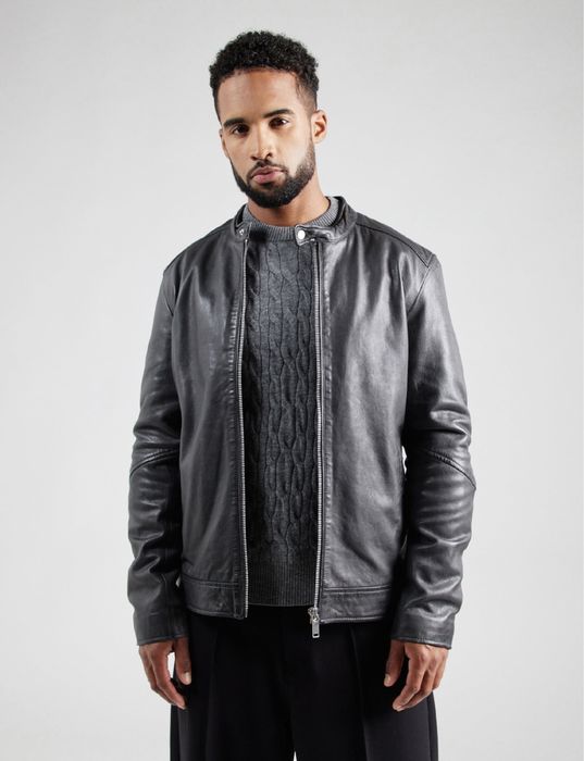 Freaky Nation Leather Jacket ОРИГИНАЛНО мъжко яке/естествена кожа  L-M