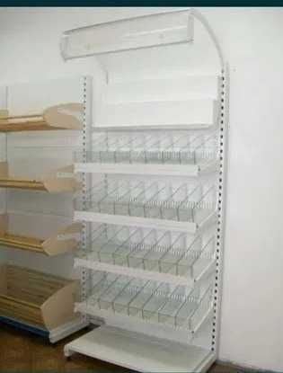 Стеллажи полки прилавки торговые оборудования для магазина в рассрочку