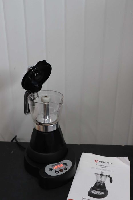 Електрическа програмируема кафе машина BEHOME Moka 3 чаши с таймер