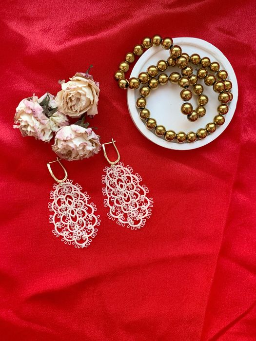 Продам серьги свадебные