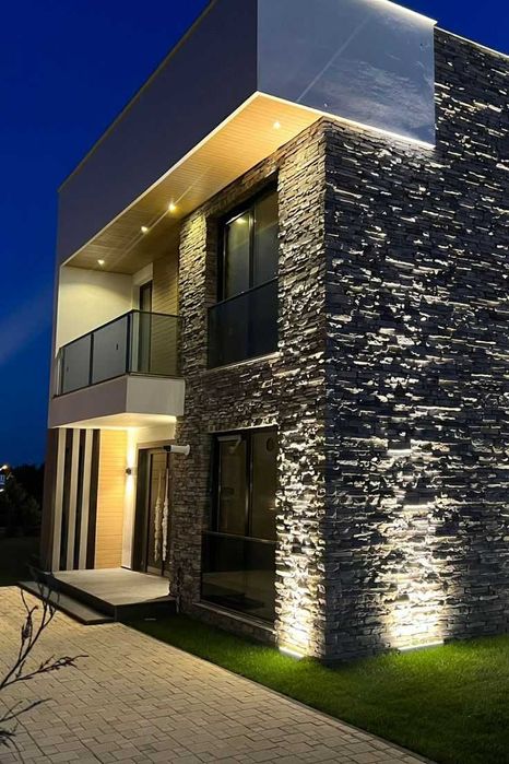 Монтаж фасадного освещения под ключ | LightConnect