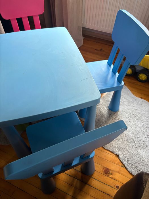 Масичка и 4 столчета Mammut Ikea