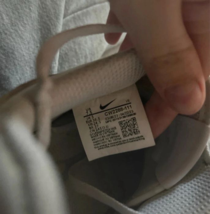 Air force 1 papuci albi