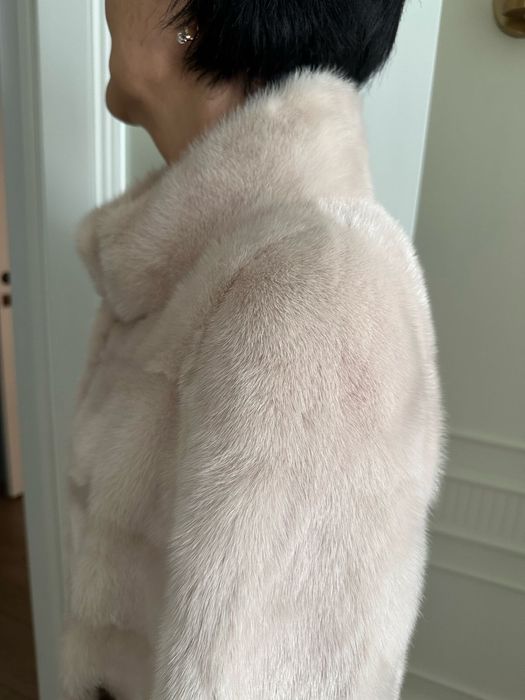 Натуральная норковая шуба