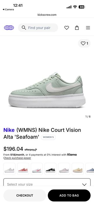 Nike court vision alta