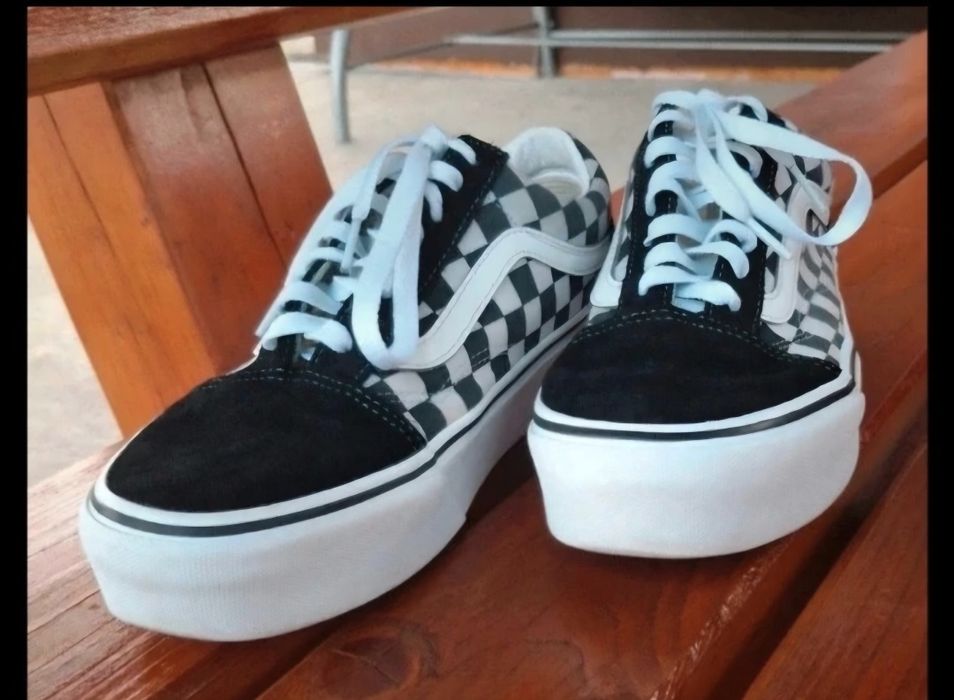 Van's old skool cu platforma