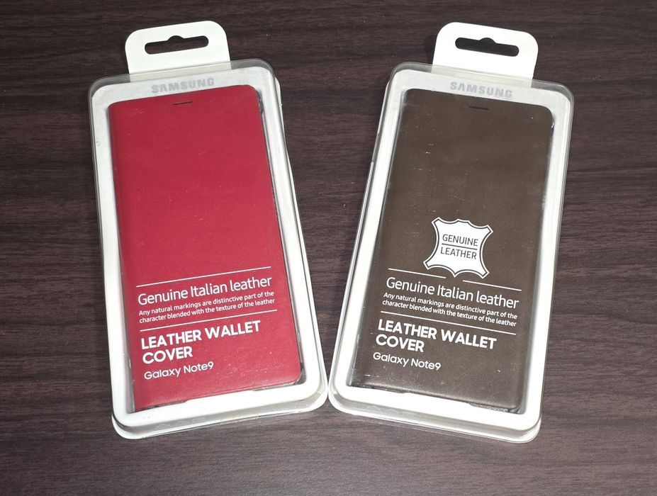 Husa smart activa originala Samsung Leather Wallet Cover Note 9 N960