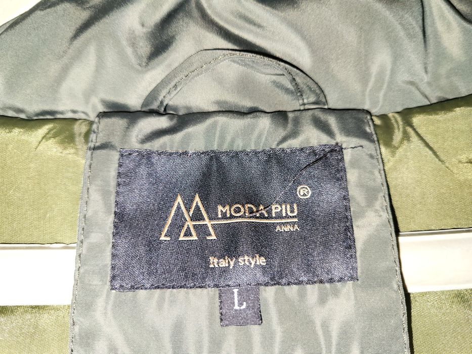 Зимно яке тъмнозелено Moda Piu Anna