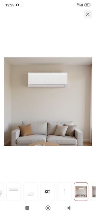 Кондиционер новый в упаковке 35 кв.м