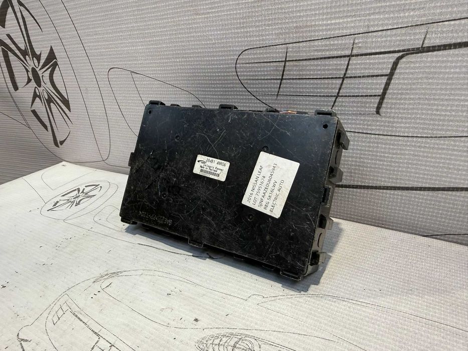 Modul confort BCM / Unitate caroserie Nissan Leaf ZEO 284B14NR0A 2016 / [2010-2017] / (5B3)