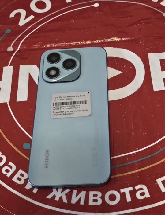 КАТО НОВ 256GB Honor 400 lite 5G Технополис Гаранция 2028 Green Зелен