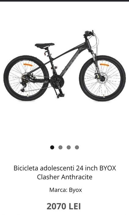 Bicicletă BYOX 24 clasher