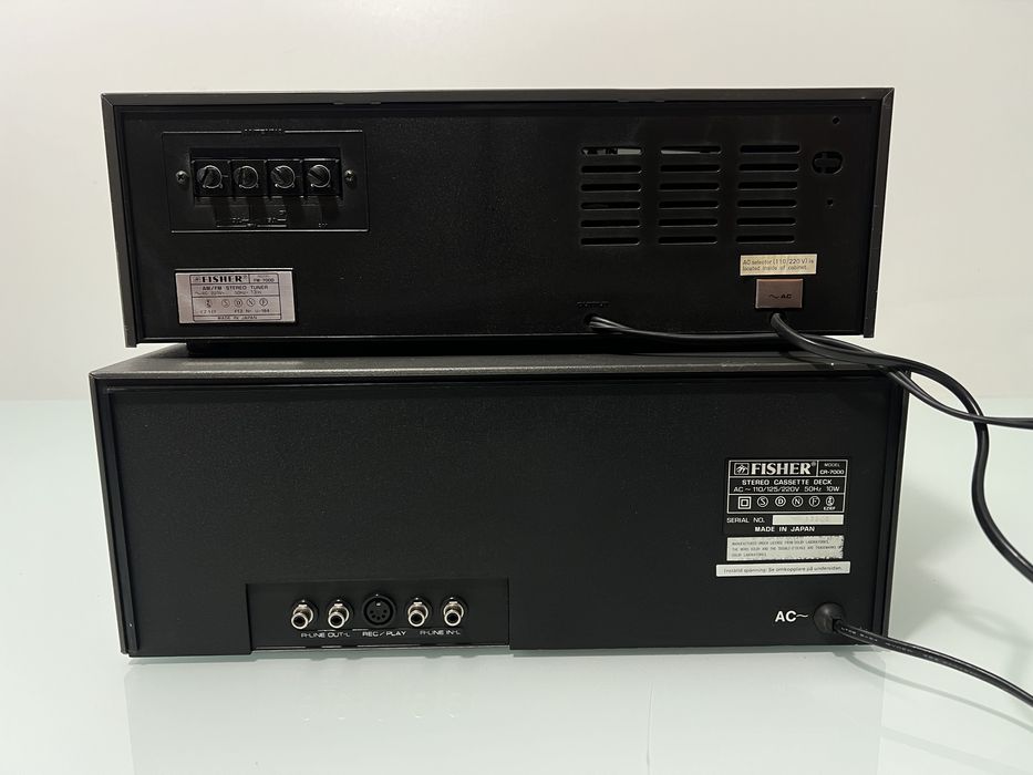 Deck Fisher CR-7000 si Tuner Fisher FM-7000