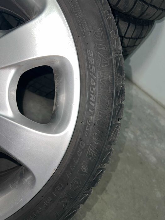 Джанти със зимни гуми 17 цола за Mercedes Мерцедес W209 W203