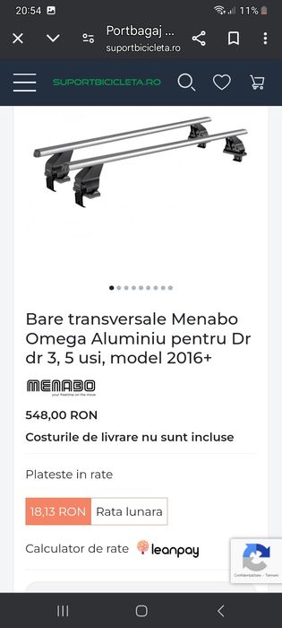 Bare traversare auto 150 lei