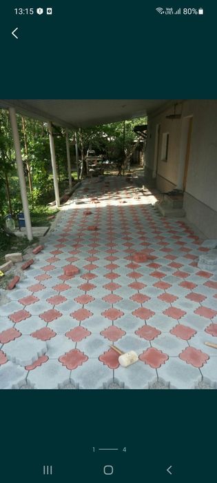 Тратуарная плитка брусчатка