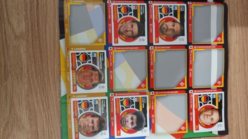 Album euro 2024 topps 30% completat+bonus