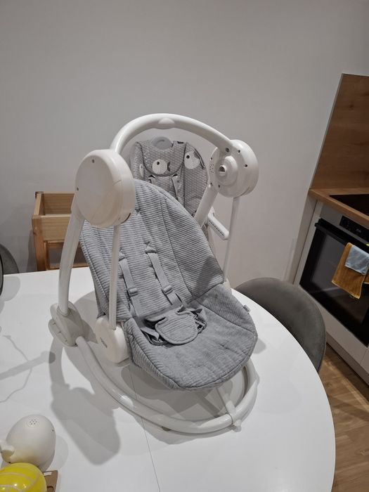 Mamas & Papas - Бебешкa люлка Starlite Swing Grey Melange