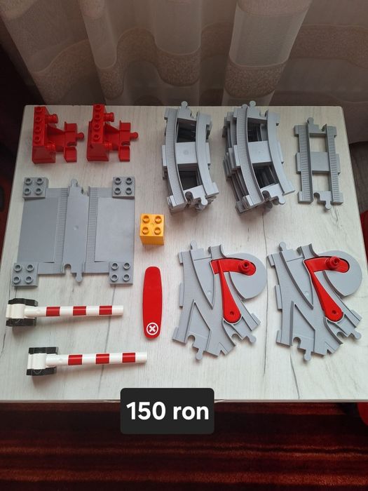 Lego duplo pod si sine de cale ferata