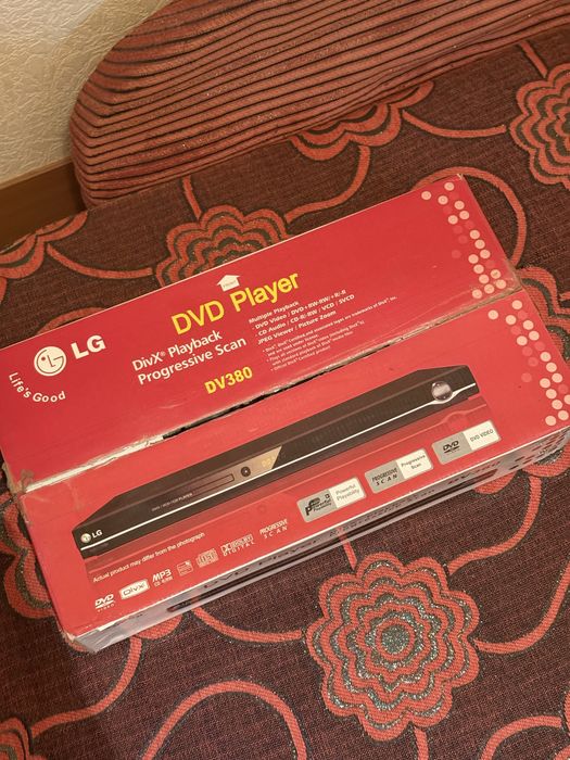Проадется dvd player LG DV380