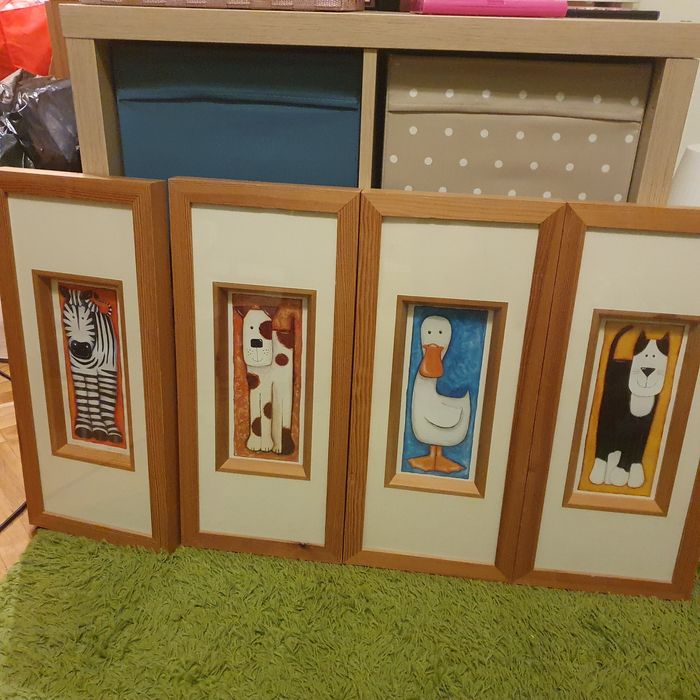 4 бр. картини за детска стая