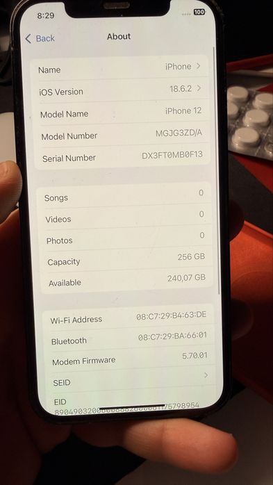 Apple iPhone 12, 256GB, Black