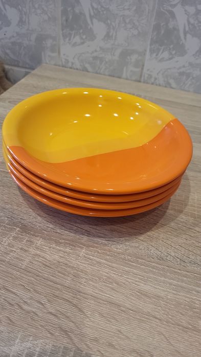 Set 4 farfurii din ceramică