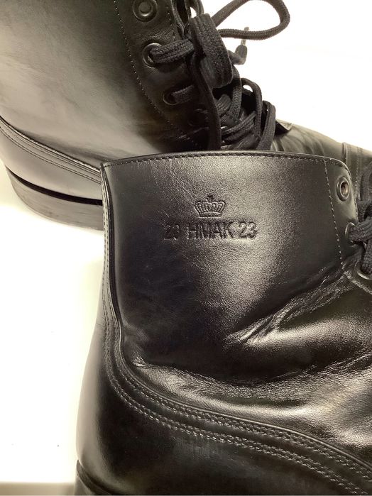 Vintage Rare Danish Army Boots 20 HMAC 23