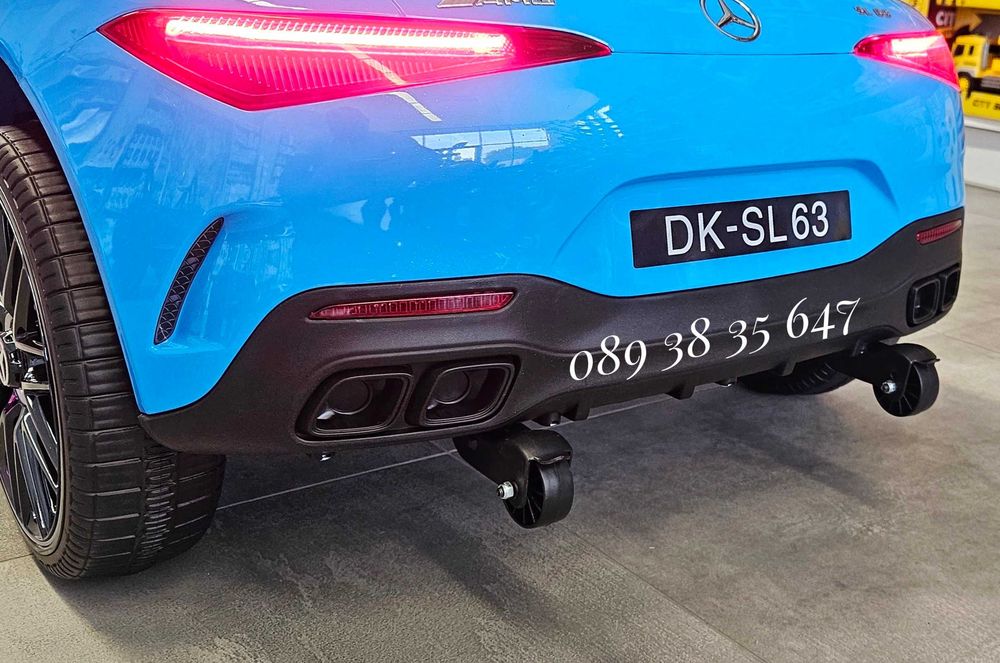 ТОП ЦЕНА!НОВО!Акумулаторна кола Mercedes SL 63 AMG с 12V,EVA гуми,USB