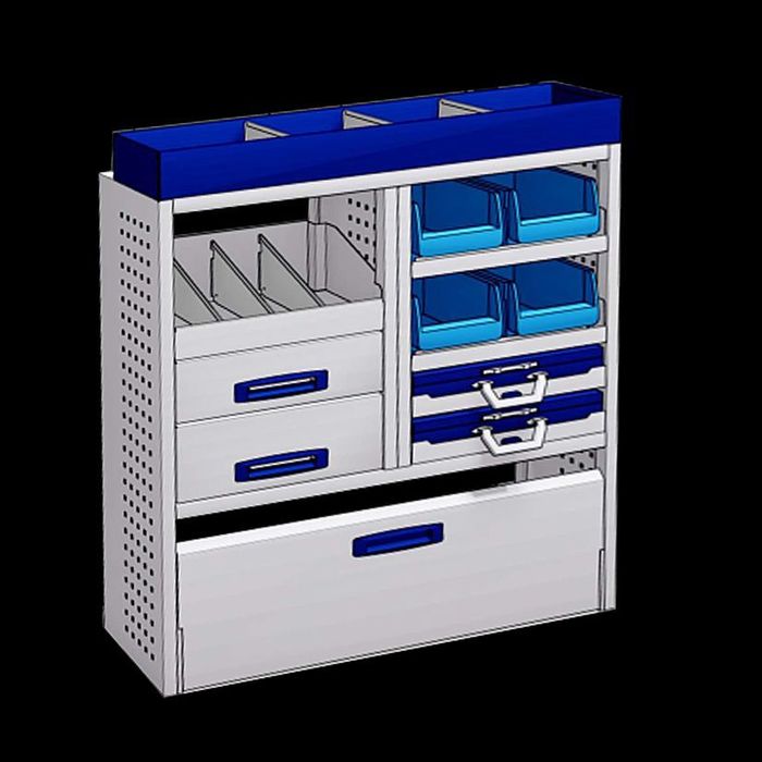 Mobilier autoutilitare - Module standard de mobilier PROVAN dedicate autoutilitarelor MEDII