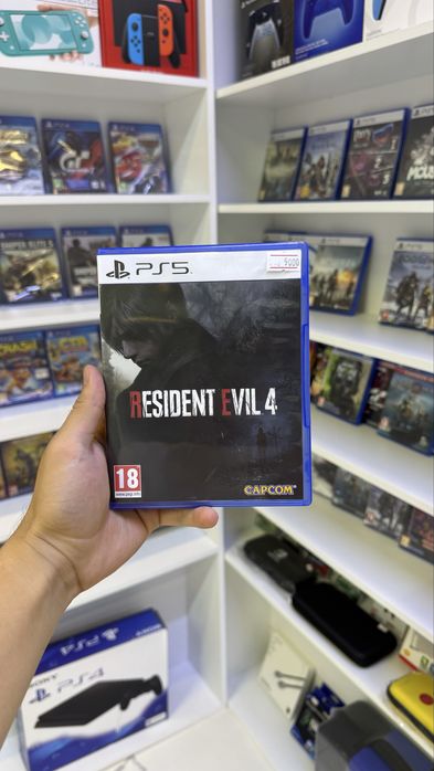 Resident Evil 4 Remake / Резидент Эвил 4 для PS5 диск б/у отличный