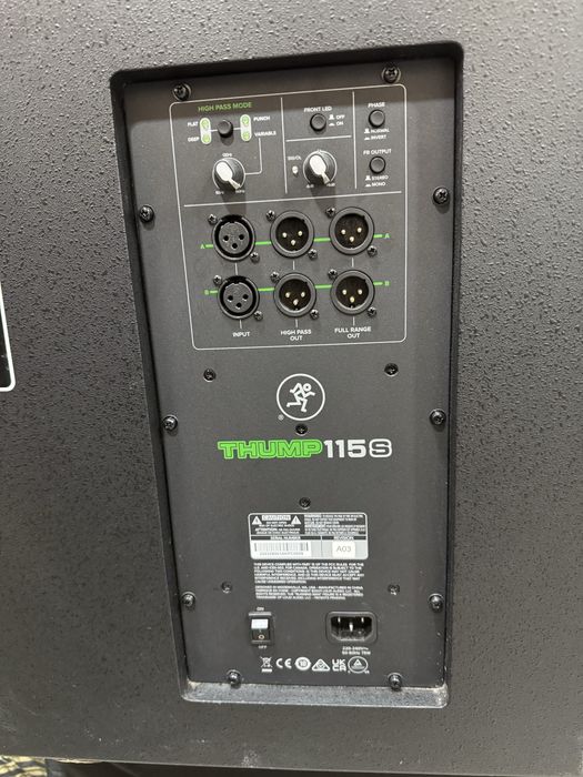 Mackie Thump 115s
