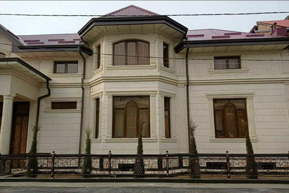 Travertin fasad ustasi Granit Alkafon