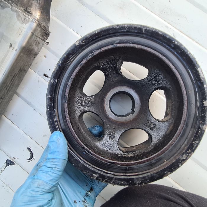 Fulie vibrochen,galerie admisie, Mercedes ML W164 motor 3.0 D
