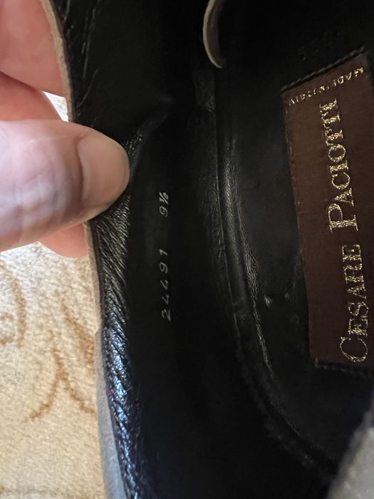 Мъжки обувки Cesare Paciotti бежов велур