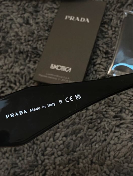 Ochelari Prada Milano Negrii